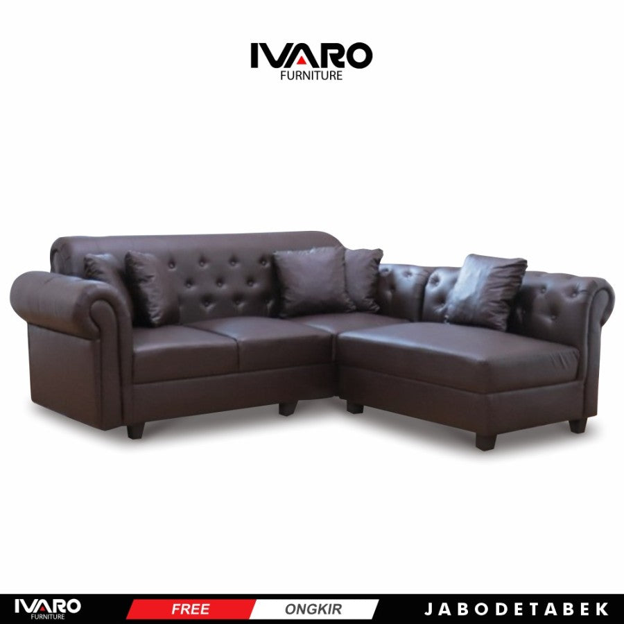 Sofa L /Sofa Sudut/Sofa L Minimalis/Kursi L /Sofa Tamu VENUS IVARO