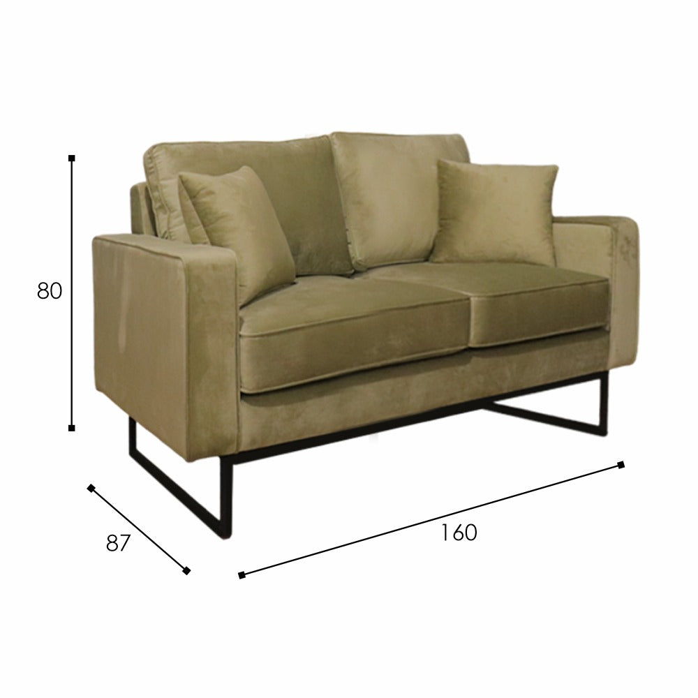 Sofa 3 Seater / Kursi Minimalis / Sofa Ruang Tamu WIKA IVARO