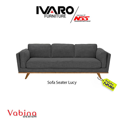 Sofa Seater Lucy Ivaro / SOFA RETRO SCANDINAVIAN MODERN MINIMALIS