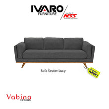 Muat gambar ke penampil Galeri, Sofa Seater Lucy Ivaro / SOFA RETRO SCANDINAVIAN MODERN MINIMALIS
