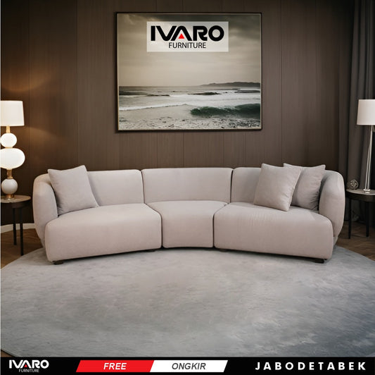 Sofa / Sofa Minimalis / Sofa Ruang Tamu / Sofa Seater Eclipse Ivaro