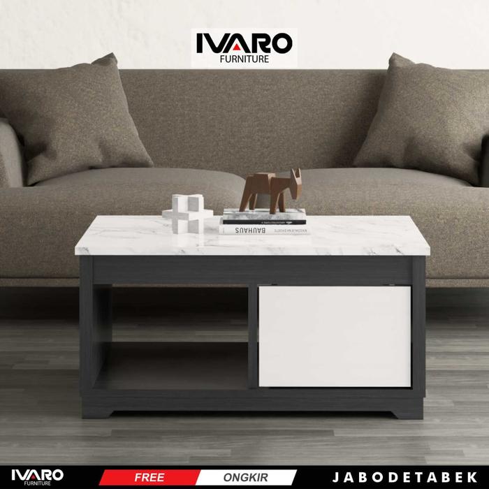 Ivaro Ghian Coffe Table/ Meja Tamu/ Meja Sudut Minimalis