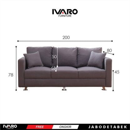 Manggo Sofa Seater Ivaro