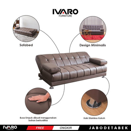 Sofa BED / Sofa Tidur / Sofa Kasur /SofaBed / Reklening HANA IVARO