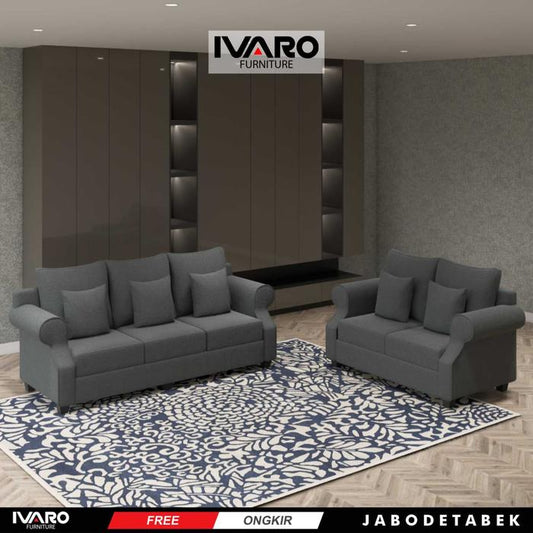Sofa / Sofa Minimalis / Sofa Ruang Tamu / Sofa Set Lirisa Ivaro