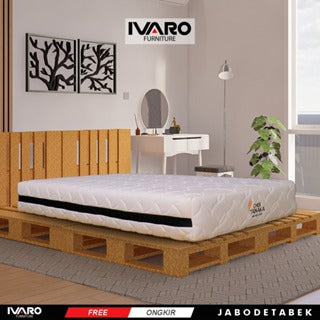 Full Set Divan Sandaran / Matras / Bed / Tidur / Plus Top BELLEVARO IVARO