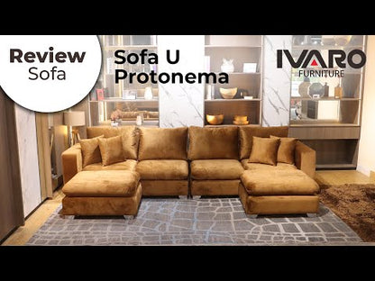 Sofa L /Sofa Sudut/Sofa L Minimalis/Kursi L /Sofa Tamu PROTONEMA IVARO