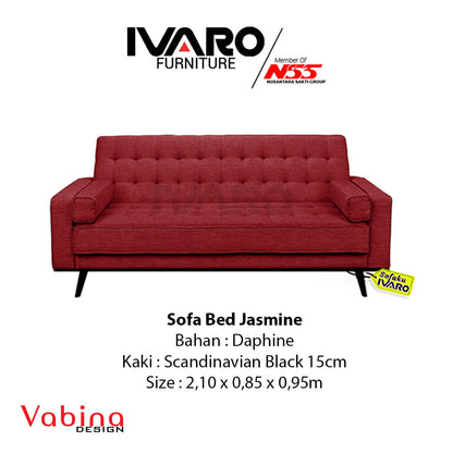 Sofa BED / Sofa Tidur / Sofa Kasur /Sofa Bed / Reklening JASMINE IVARO