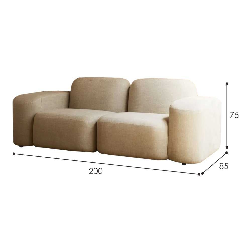 Sofa Seater / Kursi Minimalis / Sofa Ruang Tamu ELISON IVARO