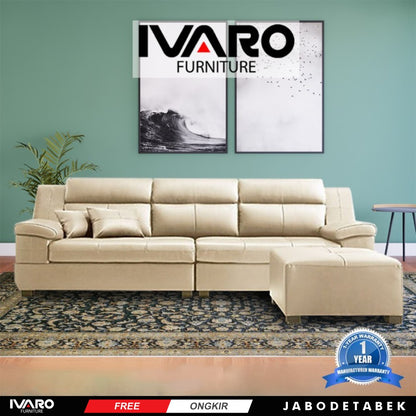 Sofa L /Sofa Sudut/Sofa L Minimalis/Kursi L /Sofa Tamu GRANDE IVARO