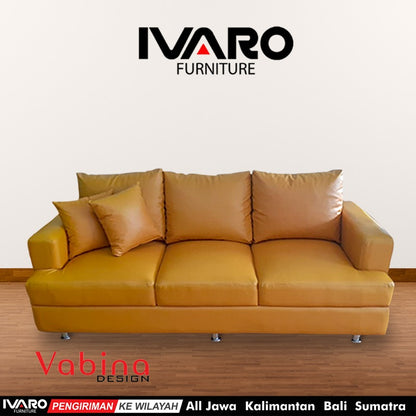 Sofa 3 Seater / Kursi Minimalis / Sofa Ruang Tamu KOYA IVARO