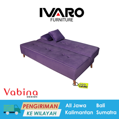 Sofa BED / Sofa Tidur / Sofa Kasur /Sofa Bed / Reklening KIKYO IVARO