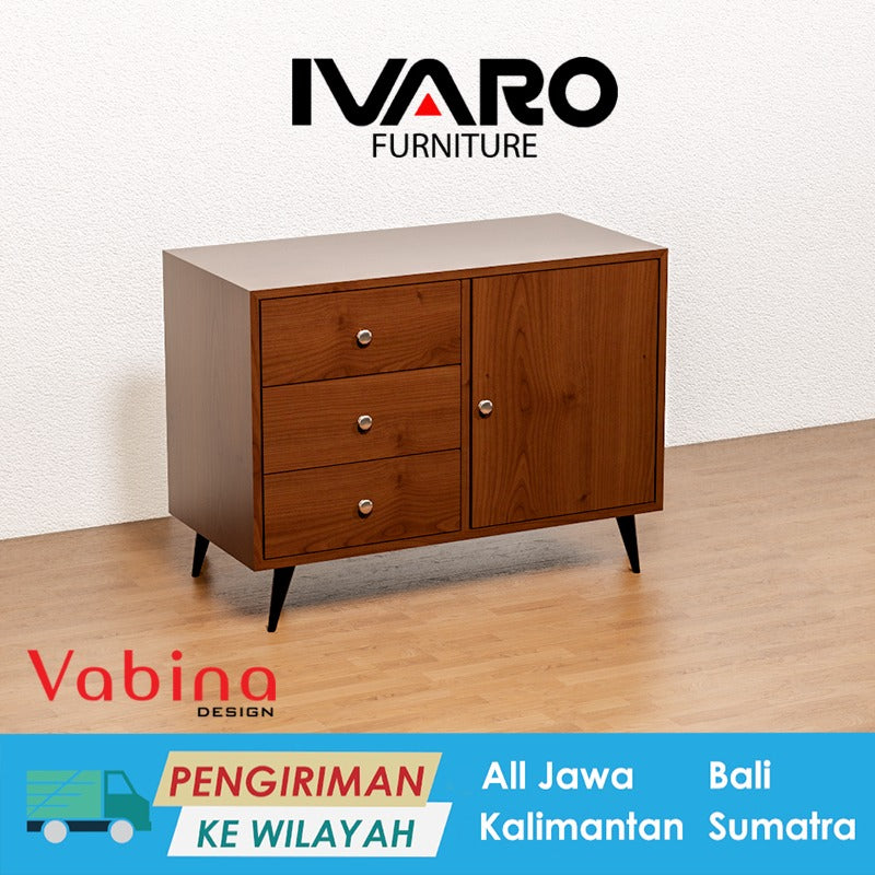 Makie Drawer Credenza Ivaro