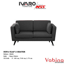 Muat gambar ke penampil Galeri, Ivaro Vabina Sofa Olaf 2 Seater
