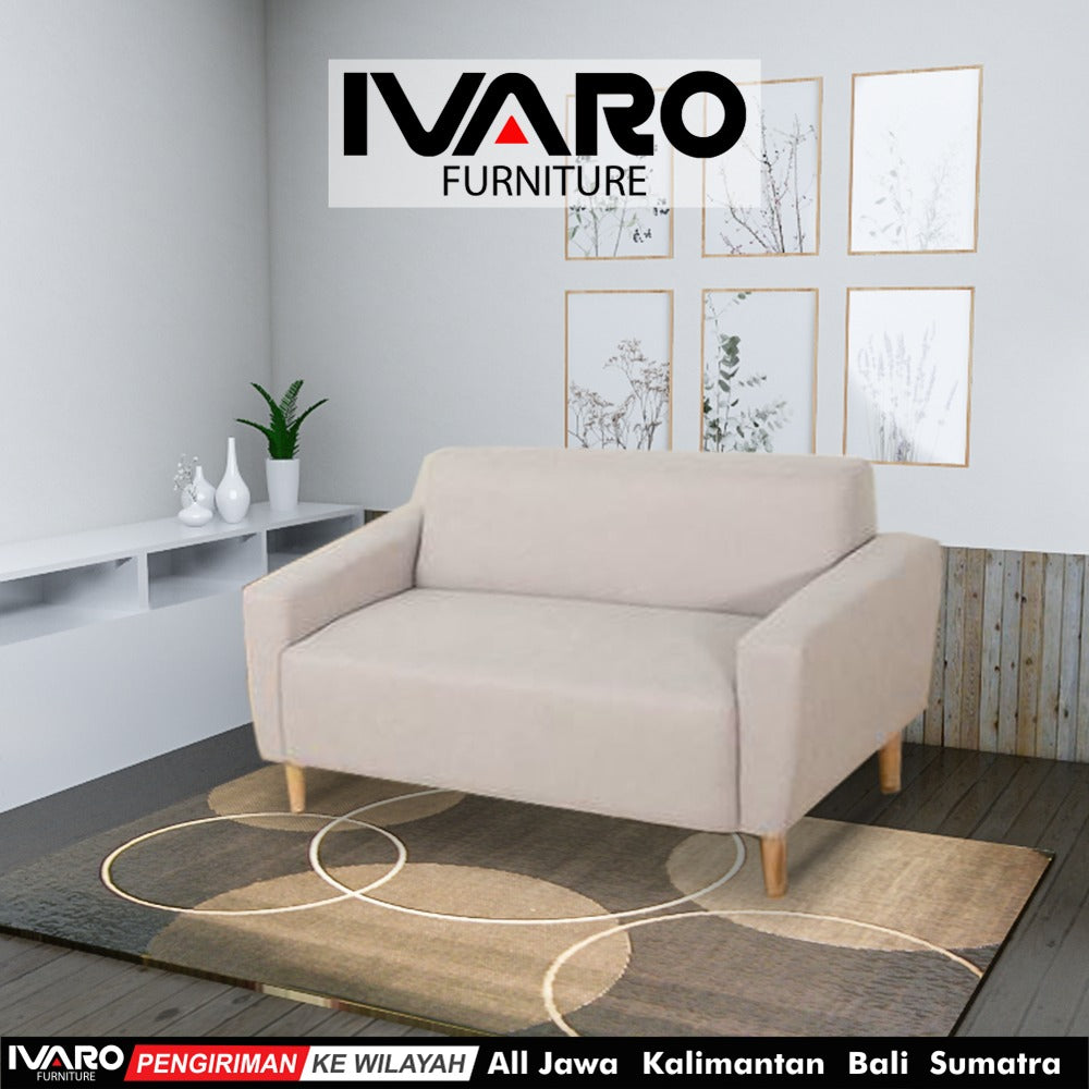 Sofa 1 Seater / Kursi Minimalis / Sofa Ruang Tamu RETIKA IVARO