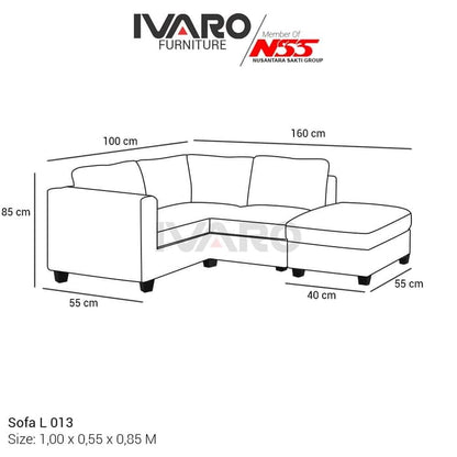 Ivaro Optimus Sofa L