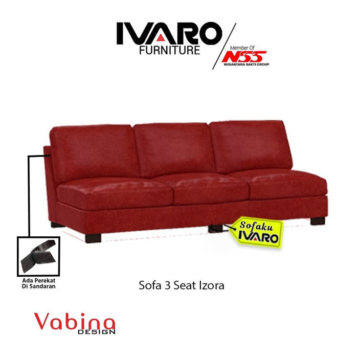 Sofa Seater / Kursi Minimalis / Sofa Ruang Tamu IZORA IVARO