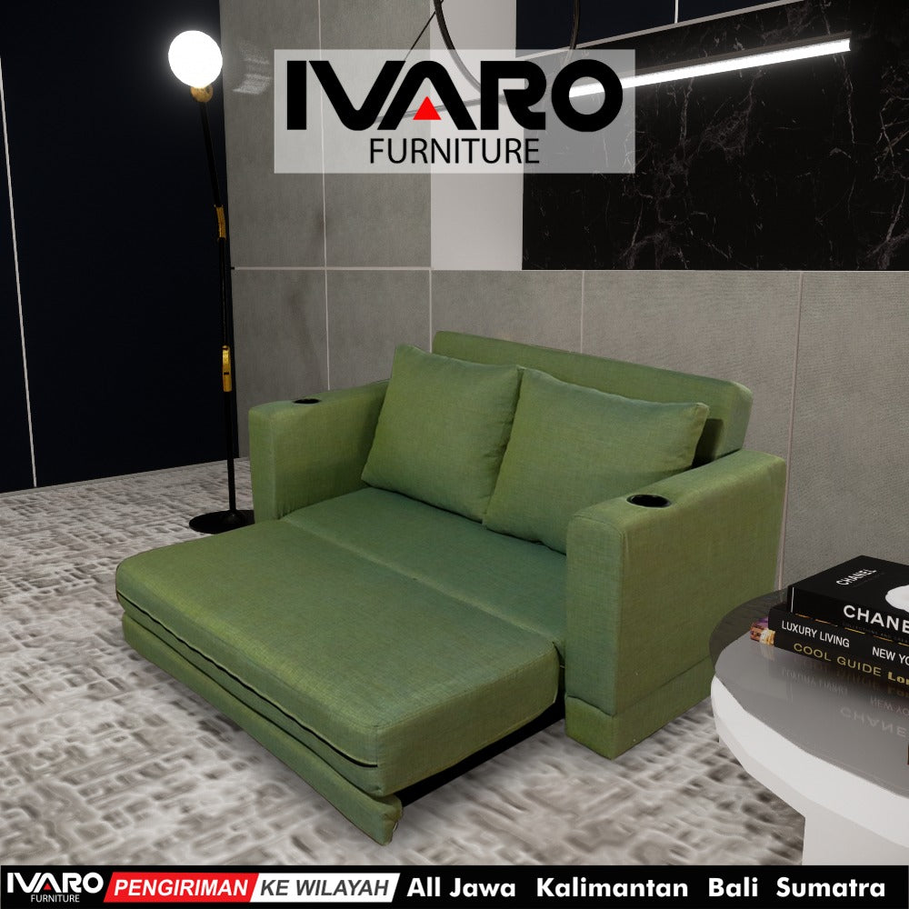 Sofa BED / Sofa Tidur / Sofa Kasur /SofaBed / Reklening MIKI IVARO