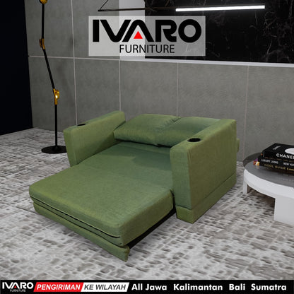 Sofa BED / Sofa Tidur / Sofa Kasur /SofaBed / Reklening MIKI IVARO