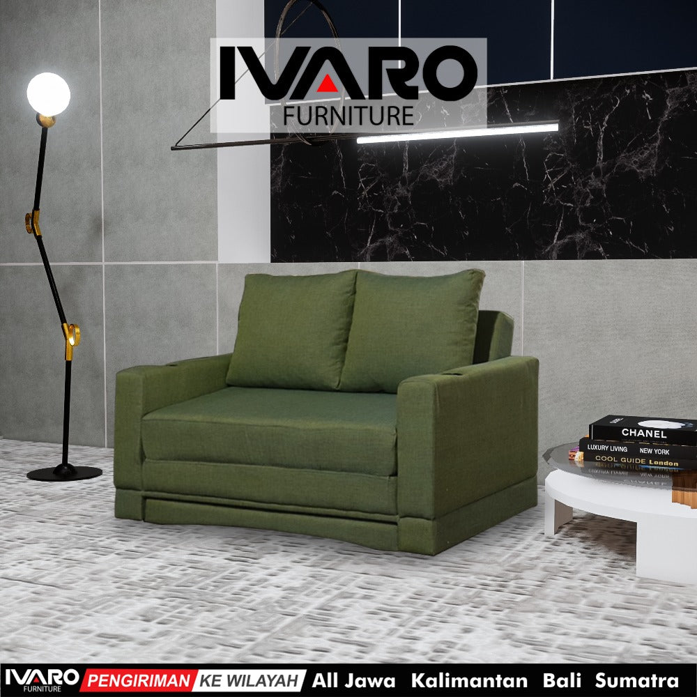 Sofa BED / Sofa Tidur / Sofa Kasur /SofaBed / Reklening MIKI IVARO