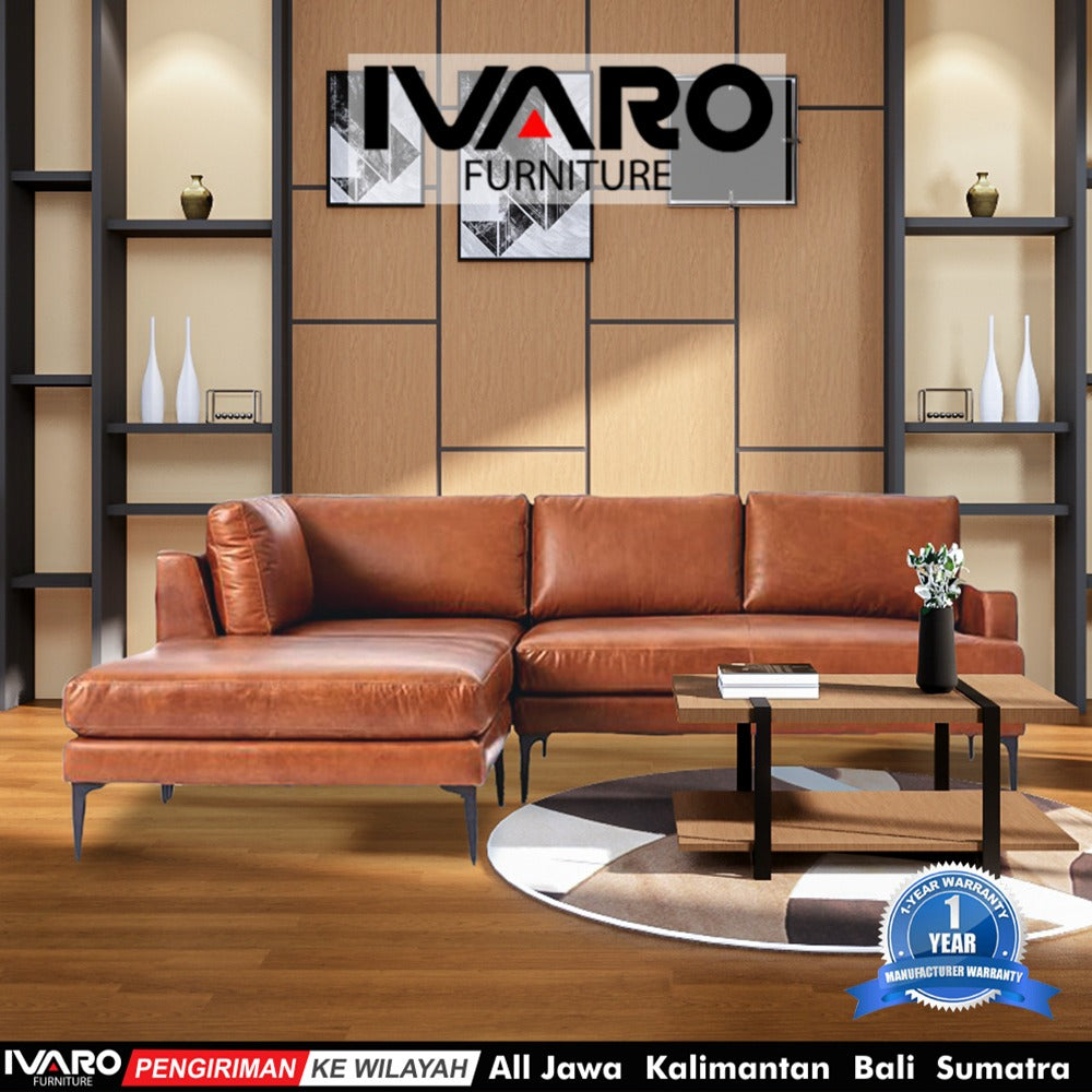 Sofa L /Sofa Sudut/Sofa L Minimalis/Kursi L /Sofa Tamu FERRARI IVARO