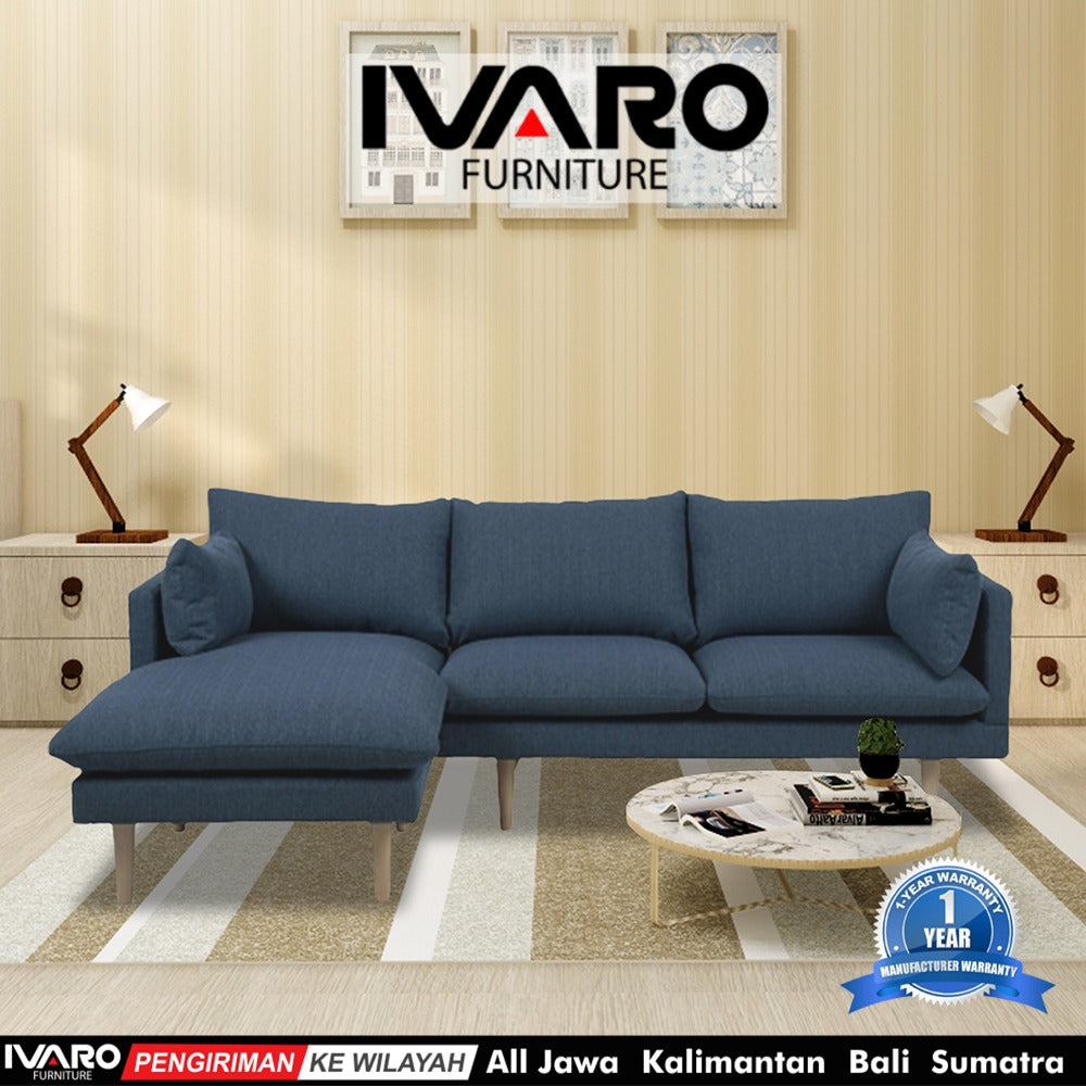 Sofa L /Sofa Sudut/Sofa L Minimalis/Kursi L /Sofa Tamu TARINA IVARO