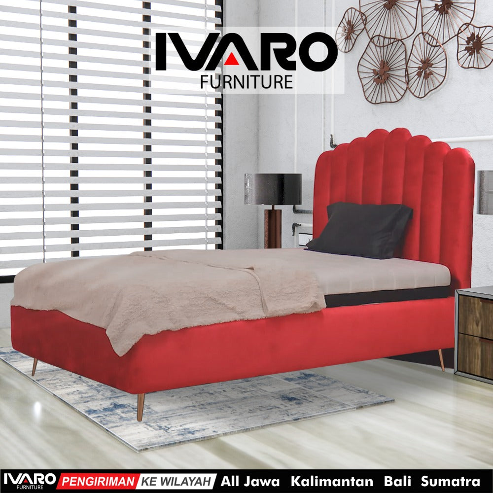 Full Set Divan Sandaran / Matras / Bed / Tidur / Plus Top GEA IVARO 100-180