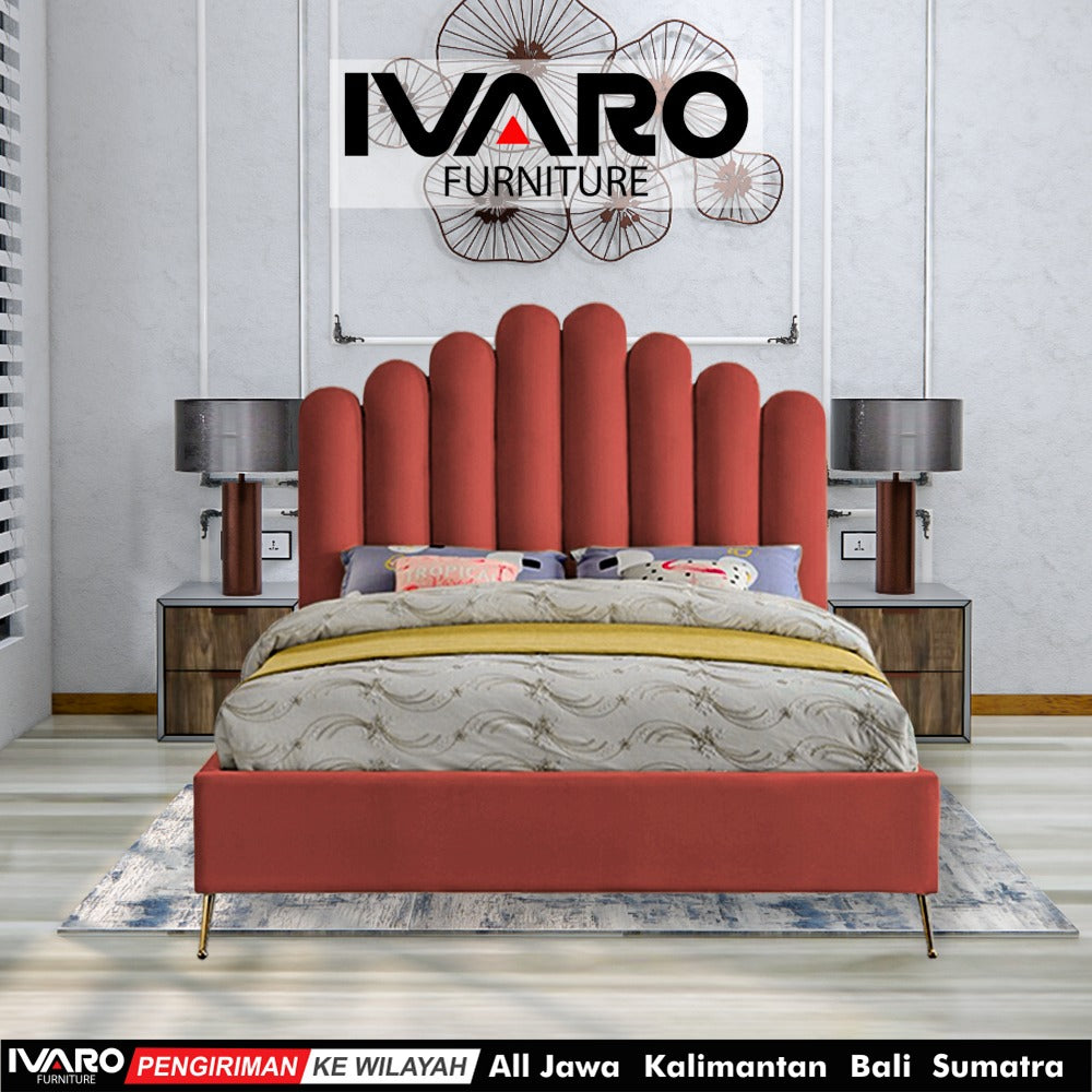 Full Set Divan Sandaran / Matras / Bed / Tidur / Plus Top GEA IVARO 100-180