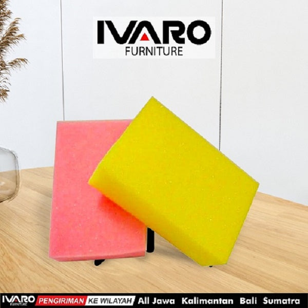 Ivaro Spons cuci piring/busa/alat dapur