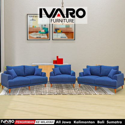 Sofa Seater / Kursi Minimalis / Sofa Ruang Tamu ELIZA IVARO