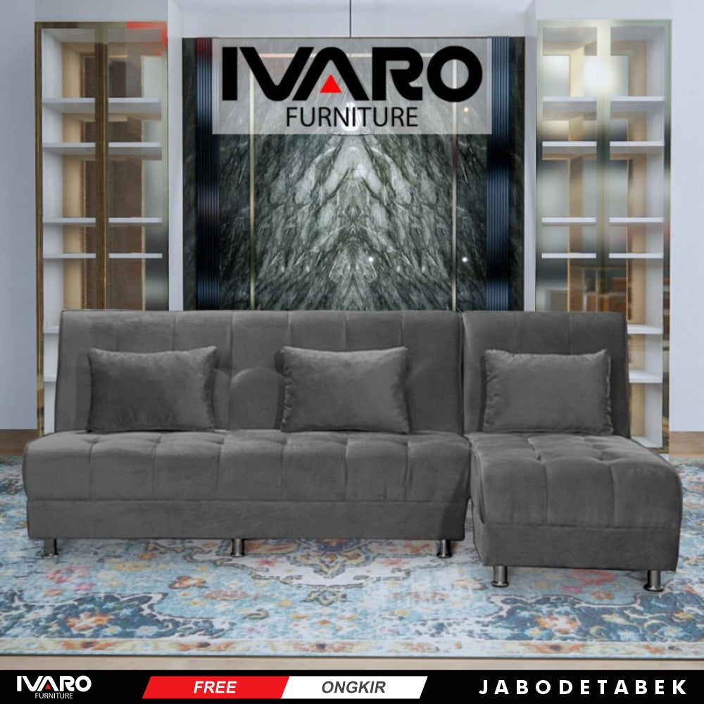 Ivaro Vabina Sofa L Bed Sierra