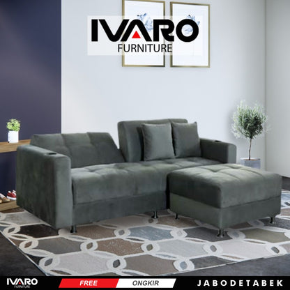 Sofa BED / Sofa Tidur / Sofa Kasur /SofaBed / Reklening FLORIDA IVARO