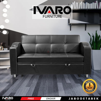 Sofa Bed / Sofa Minimalis / Sofabed / Sofa Ruang Tamu Bisky Ivaro