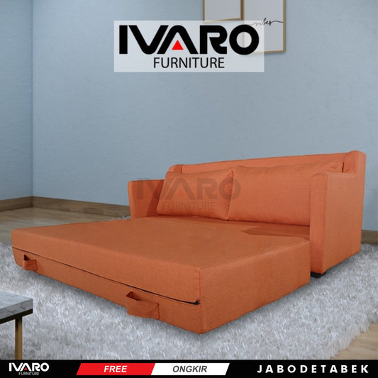 Sofa BED / Sofa Tidur / Sofa Kasur /SofaBed / Reklening MIKA IVARO