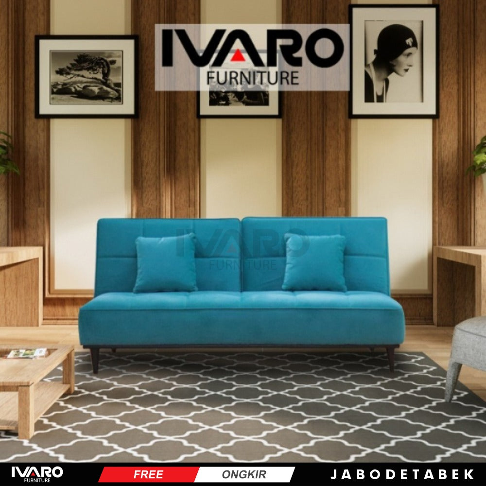 Sofa BED / Sofa Tidur / Sofa Kasur /SofaBed / Reklening POPPY IVARO