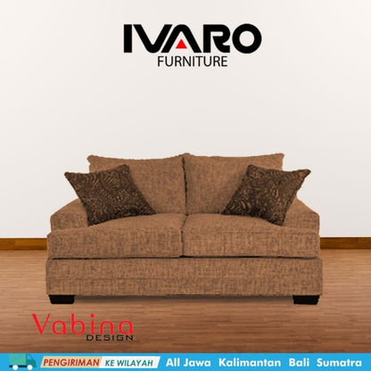 Sofa 2 Seater / Kursi Minimalis / Sofa Ruang Tamu AIRES IVARO