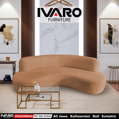 Sofa 3 Seater / Kursi Minimalis / Sofa Ruang Tamu MORIS IVARO