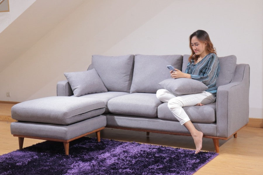 Sofa L /Sofa Sudut/Sofa L Minimalis/Kursi L /Sofa Tamu AVIS IVARO