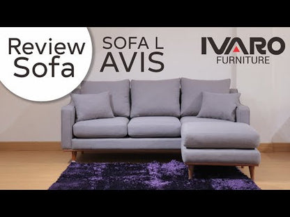 Sofa L /Sofa Sudut/Sofa L Minimalis/Kursi L /Sofa Tamu AVIS IVARO