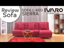 Muat dan putar video di penampil Galeri, Ivaro Vabina Sofa L Bed Sierra

