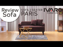 Muat dan putar video di penampil Galeri, Paris Sofa 2 Seater Ivaro
