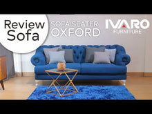 Muat dan putar video di penampil Galeri, Oxford Sofa Seater Ivaro
