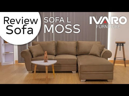 Sofa L /Sofa Sudut/Sofa L Minimalis/Kursi L /Sofa Tamu MOSS IVARO