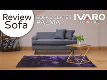 Muat dan putar video di penampil Galeri, Sofa 2 Seater / Kursi Minimalis / Sofa Ruang Tamu PALMA IVARO
