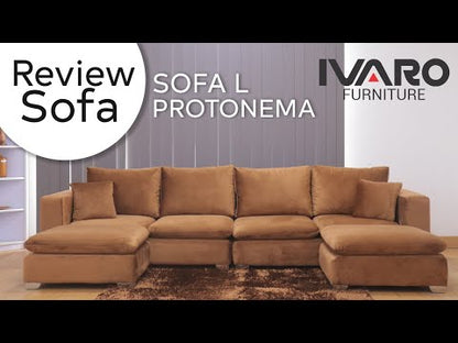 Sofa L /Sofa Sudut/Sofa L Minimalis/Kursi L /Sofa Tamu PROTONEMA IVARO