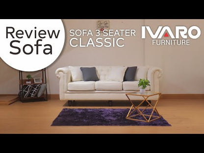 Ivaro Sofa gerbera Classic Kancing 1 Seater - 3 seater