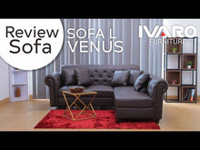 Muat dan putar video di penampil Galeri, Sofa L /Sofa Sudut/Sofa L Minimalis/Kursi L /Sofa Tamu VENUS IVARO
