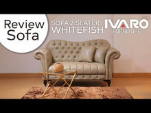 Muat dan putar video di penampil Galeri, Whitefish Sofa Seater  Ivaro
