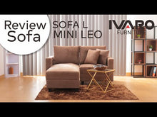 Muat dan putar video di penampil Galeri, Ivaro Vabina Sofa L Mini Leo
