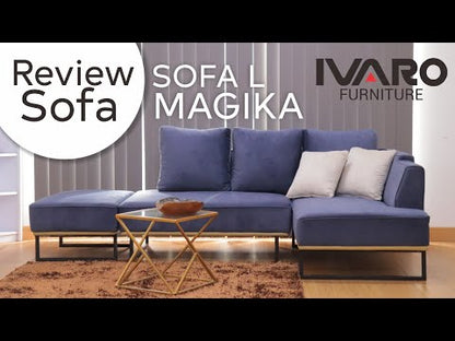 Sofa L /Sofa Sudut/Sofa L Minimalis/Kursi L /Sofa Tamu MAGIKA IVARO